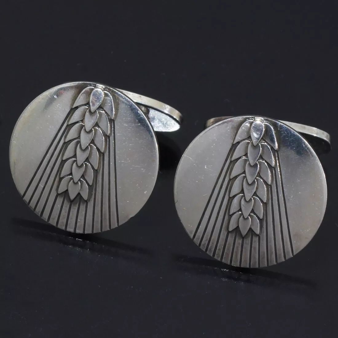 GEORG JENSEN CUFFLINKS STERLING SILVER 925 AUTHENTIC (1 of 2)