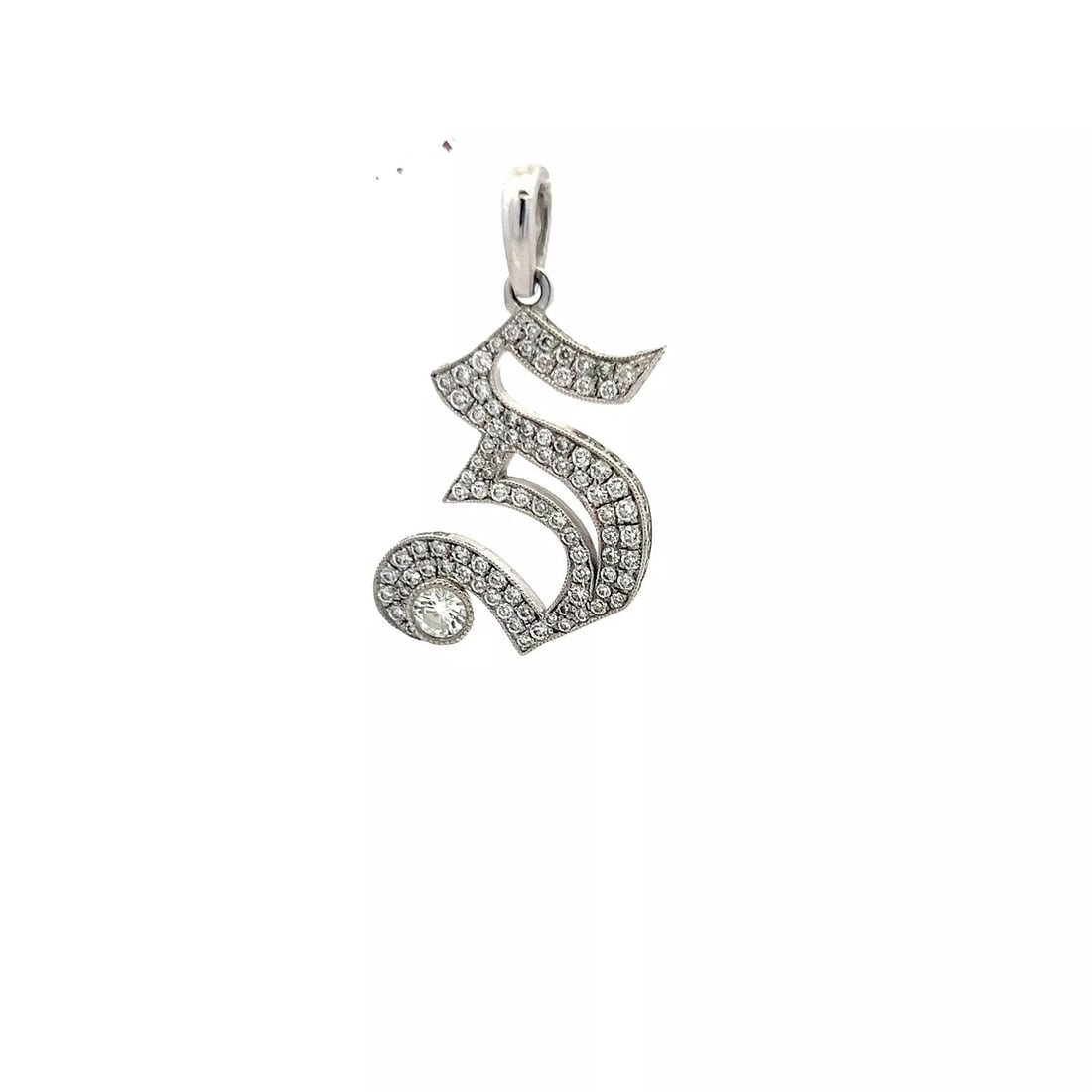 JACOB & CO. 2.13 CARAT ROUND BRILLIANT H VS2 DIAMOND PLATINUM PENDANT (1 of 2)