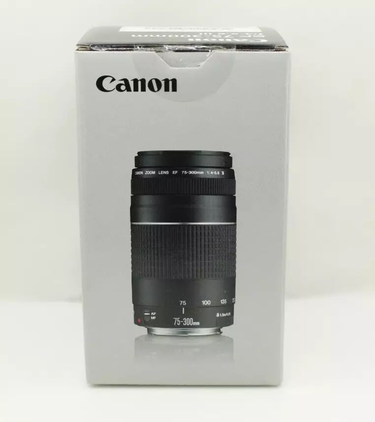 CANON EF 75-300MM F/4-5.6 III ZOOM CAMERA LENS 58MM UV PROTECTOR (1 of 2)