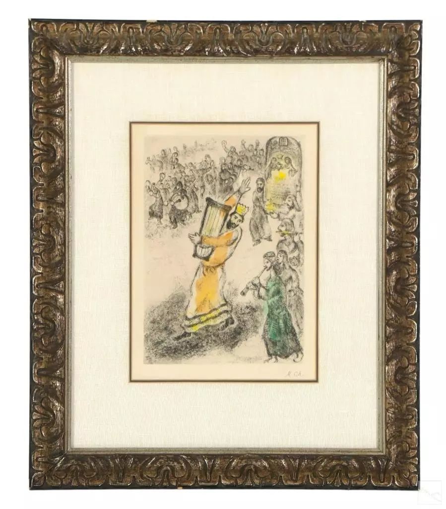 IMPORTANT HANDCOLORED MARC CHAGALL ETCHING MERRILL CHASE GALLERIES: IMPORTANT HANDCOLORED MARC CHAGALL ETCHING MERRILL CHASE GALLERIES IMPORTANT HANDCOLORED MARC CHAGALL ETCHING MERRILL CHASE GALLERIES Last Call, LAST CHANCE!! LIQUIDATION SALE!! The Following Item we