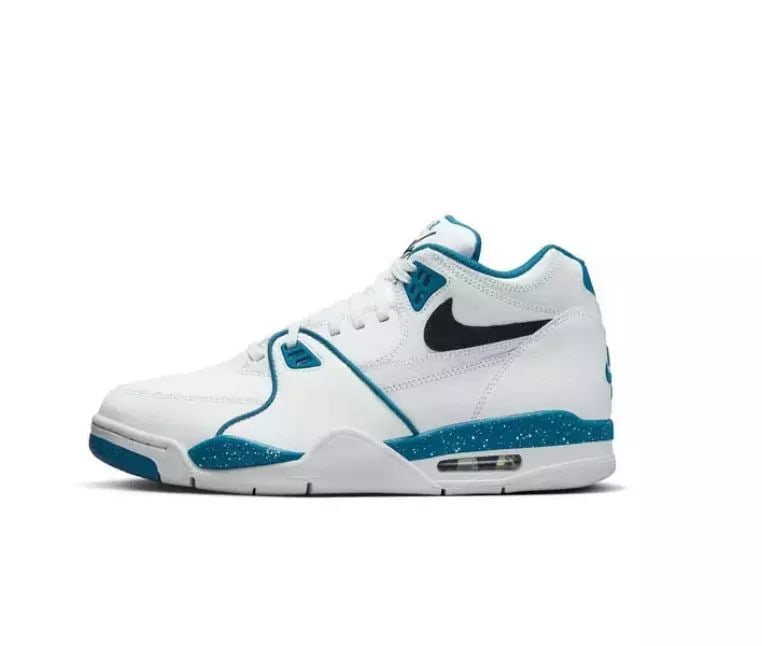 NIKE AIR FLIGHT 89 BRIGADE BLUE WHITE MEN'S SNEAKERS US SHOE SIZE:10 (BOX NO LID) (1 of 2)