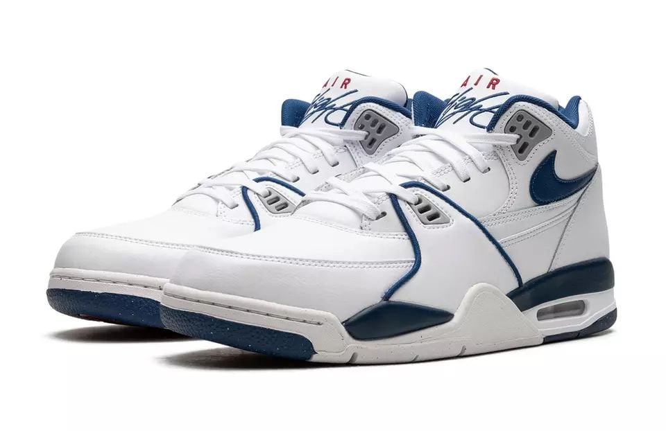 NIKE AIR FLIGHT 89 TRUE BLUE MEN'S SNEAKERS US SHOE SIZE 11 (1 of 2)