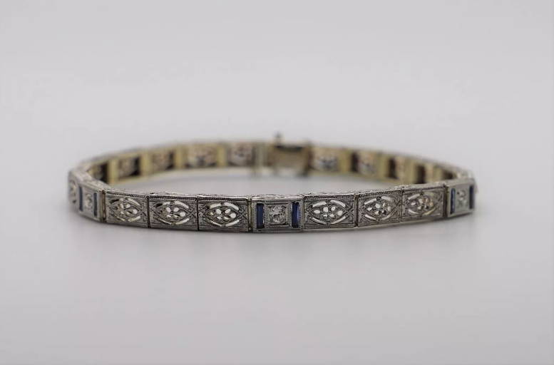 4 Prong Round Tennis Bracelet - Platinum, 7.00 Ct (12468) 4 Prong Round Tennis Bracelet - Platinum, 7.00 Ct (12468)