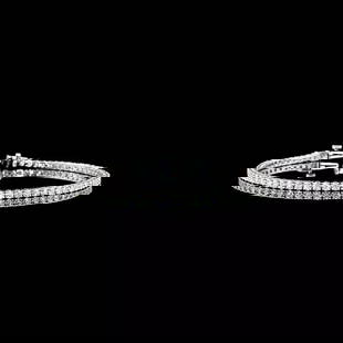LAB-GROWN 2.95 CARAT ROUND E-VS1 DIAMOND 14K WG TENNIS BRACELET: Lab-Grown 2.95 Carat Round E-VS1 Diamond 14K White Gold Tennis Bracelet Details Department Unisex Adults Main Stone No Stone Metal White Gold Metal purity 14k Style Bracelet Item description Title: Hi