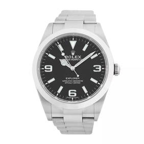 ROLEX STAINLESS STEEL 39MM EXPLORER I 214270 BOX LIFETIME WARRANTY MINTY 2019 (1 of 2)