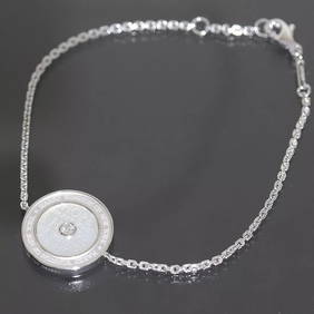 HARRY WINSTON HOPE BRACELET MOTHER OF PEARL DIAMOND WHITE GOLD 18K (1 of 2)
