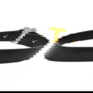 CHANEL BLACK LEATHER BELT #80/32 96A SMALL GOOD: CHANEL BLACK LEATHER BELT #80/32 96A SMALL GOOD Exterior : A : GOOD CONDITION!! Scuffs, dirt. Other: - S : New or new without a tag. SA : Excellent condition. A : Good condition with minor sigh of use