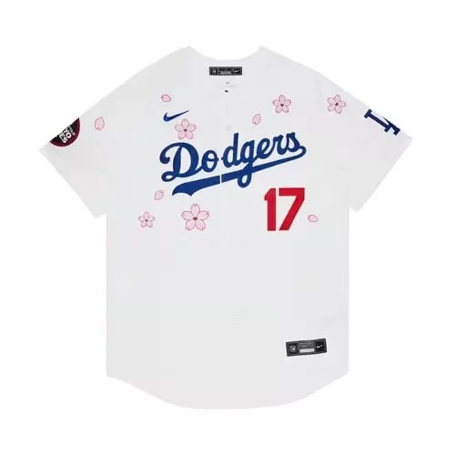 NIKE X TAKASHI MURAKAMI X MLB WORLD TOUR TOKYO 2025 DODGERS OHTANI JERSEY SIZE L (1 of 2)