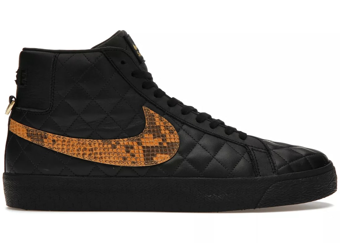 NIKE SB BLAZER MID QS SUPREME BLACK DV5078-001 - MEN'S SIZE 8.5 - BRAND NEW: NIKE SB BLAZER MID QS SUPREME BLACK DV5078-001 - MEN'S SIZE 8.5 - BRAND NEW Nike SB Blazer Mid QS Supreme Black DV5078-001 Men's Size - 8.5 Brand New