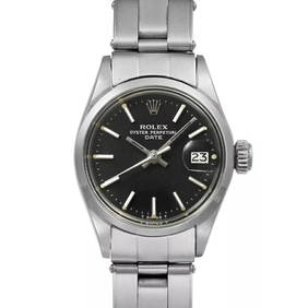 ROLEX OYSTER PERPETUAL DATE RED EYE LADIES WATCH (1 of 2)