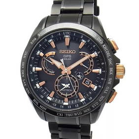 SEIKO ASTRON SBXB075 8X SERIES DUAL TIME MEN'S WATCH (1 of 2)