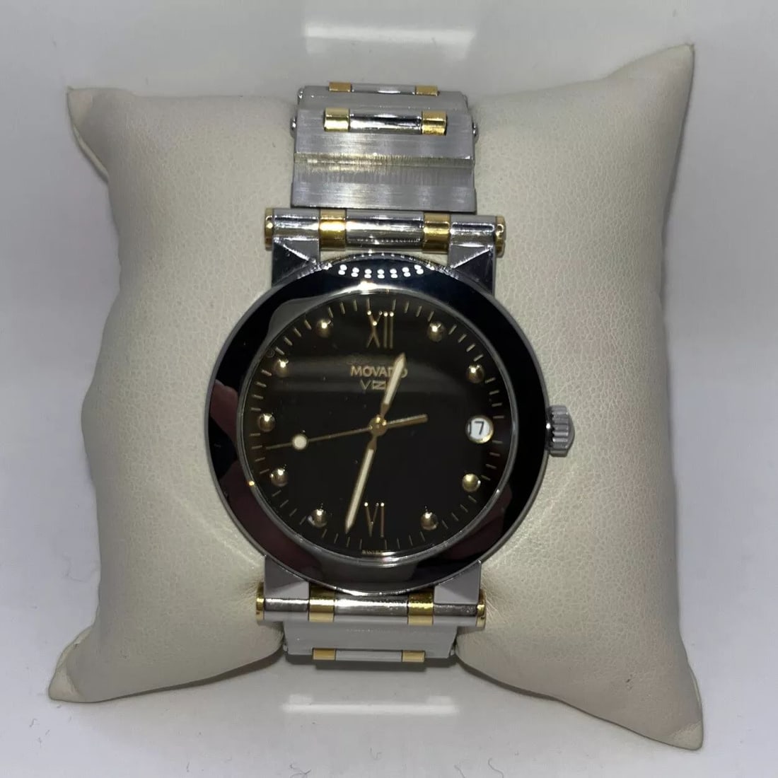 Movado Vizio Stainless Steel Date Watch Movado Vizio Stainless Steel Date Watch