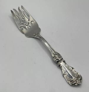 BURGUNDY BY REED AND BARTON COLD MEAT FORK: BURGUNDY BY REED AND BARTON COLD MEAT FORK