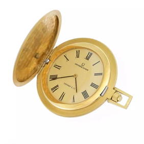 TIFFANY & CO. UNIVERSAL 18K GOLD 42MM FULL HUNTER POCKET WATCH (1 of 2)