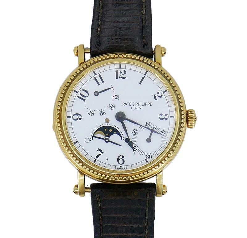 PATEK PHILIPPE 5015 GOLD WATCH POWER RESERVE 18K ESTATE JEWELRY (1 of 2)