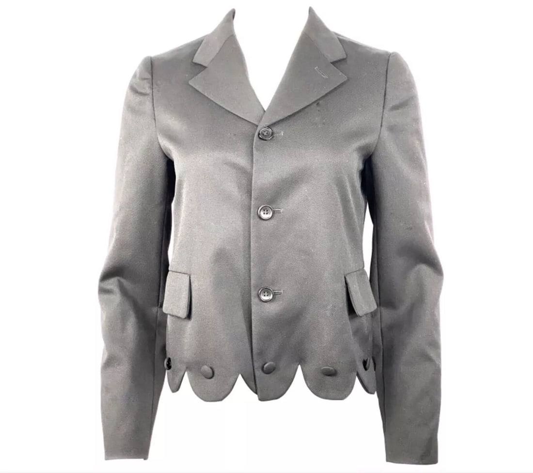 【送料&関税込】Comme Des GarAons White Blazer Comme des Garcons Comme Des Garons Homme Plus Asymmetric