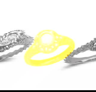 NEW 14K YELLOW GOLD LADIES FASHION SOLITAIRE CZ RING: NEW 14K YELLOW GOLD LADIES FASHION SOLITAIRE CZ RING 14K Yellow Gold Size 7 Approx. 10mm Center High Polished/Cubic Zirconia Available in White Gold Weight: 4 Grams