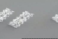 LOOSE NATURAL UNTREATED DIAMOND Sale is for 2 princess cut natural untreated earth mined diamonds