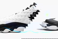 AIR JORDAN 13 RETRO OBSIDIAN WHITE POWDER BLUE US SIZE 12