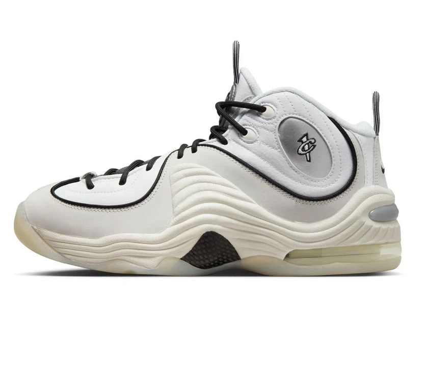 NIKE AIR PENNY 2 WHITE SAIL PHOTON DUST ANFERNEE HARDAWAY BASKETBALL US SIZE 10.5: NIKE AIR PENNY 2 WHITE SAIL PHOTON DUST ANFERNEE HARDAWAY BASKETBALL US SIZE 10.5 Dressed in a White, Photon Dust, Black, Sail, and Metallic Silver color scheme. This offering of the Nike Air Penny 2