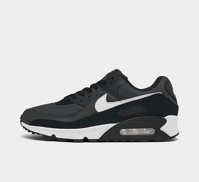 Nike Air Max 90 Iron Grey Smoke Black White Men's Sneakers US SIZE 11 (1 of 2)