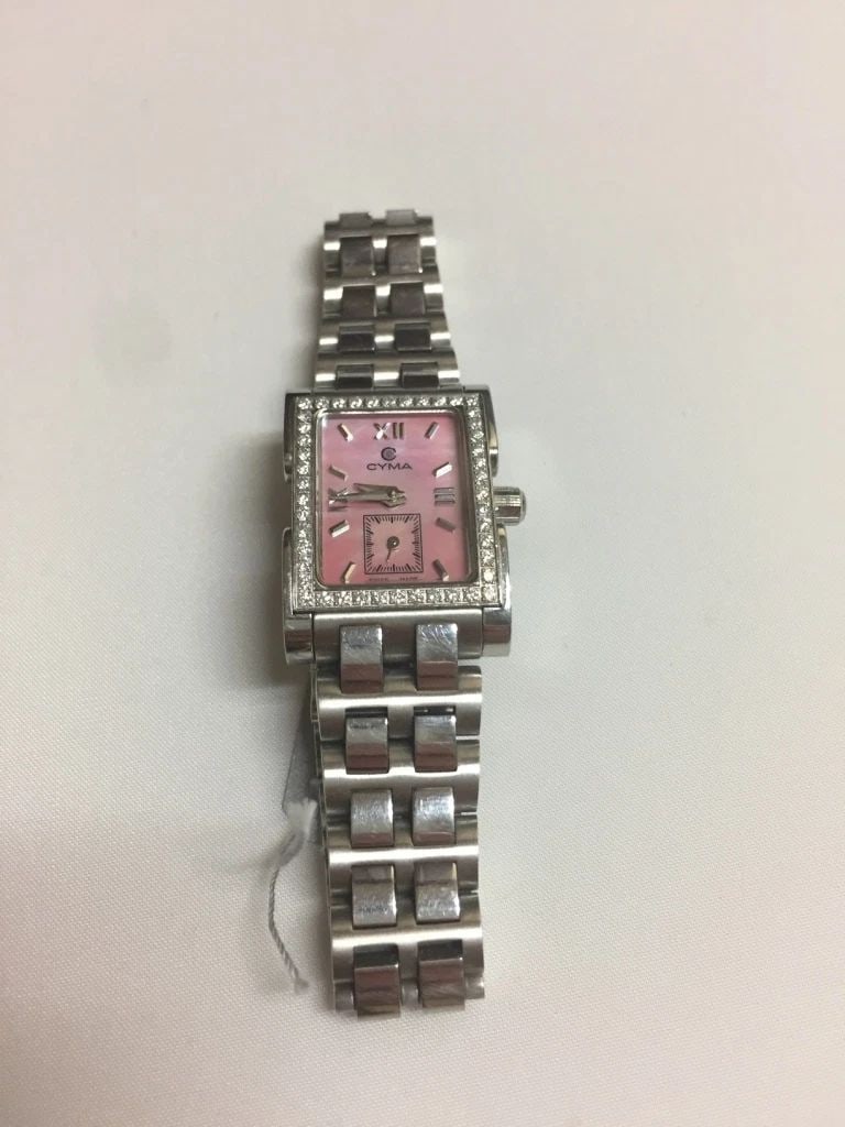 CYMA DIAMOND BEZEL WOMEN'S WATCH (1 of 2)