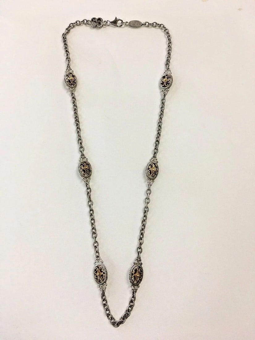 GABRIEL AND CO. NECKLACE 18K/925 (1 of 2)