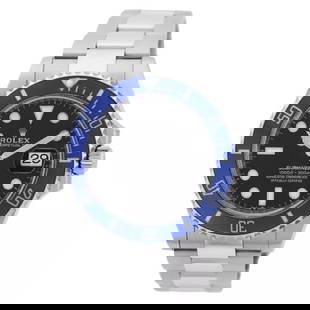 ROLEX 18K WHITE GOLD 41MM CERAMIC SUBMARINER DATE 126619 LB 2022 WARRANTY NEW: ROLEX 18K WHITE GOLD 41MM CERAMIC SUBMARINER DATE 126619 LB 2022 WARRANTY NEW ROLEX 18K White Gold 41mm Ceramic "Submariner" Date 126619LB NEW NEW Gent's 18K White Gold 41mm Rolex Ceramic