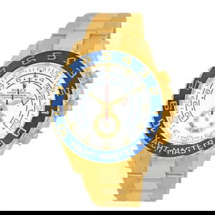 ROLEX 18K YELLOW GOLD 44MM YACHTMASTER II 116688 WARRANTY CARD 2010 BOX MINTY: ROLEX 18K YELLOW GOLD 44MM YACHTMASTER II 116688 WARRANTY CARD 2010 BOX MINTY ROLEX 18K Yellow Gold 44mm Yacht-Master II 116688 MINTY Warranty Box Pre-Owned Gent's 18K Yellow Gold Rolex