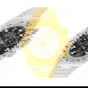 ROLEX 18K YELLOW GOLD 40MM ROLEX DIAMOND DAYTONA 116528 BOX WARRANTY MINTY: ROLEX 18K YELLOW GOLD 40MM ROLEX DIAMOND DAYTONA 116528 BOX WARRANTY MINTY Pre-Owned Gent's 18K Yellow Gold 40mm Rolex "Daytona" Automatic Cosmograph Pre-Owned Gent's 18K Yellow Gold 40mm Rolex "Dayto
