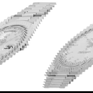 ROLEX 18K WHITE GOLD 41MM ROLEX DAY DATE II PRESIDENT 218239 BOX WARRANTY MINTY: ROLEX 18K WHITE GOLD 41MM ROLEX DAY DATE II PRESIDENT 218239 BOX WARRANTY MINTY ROLEX 18K White Gold 41mm Rolex Day-Date II "President" 218239 Pre-Owned Gent's 18K White Gold 41mm Rolex Day-Date