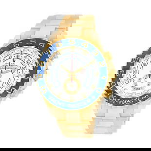 ROLEX 18K YELLOW GOLD 44MM YACHT-MASTER II 116688 LIFETIME WARRANTY BOX MINTY: ROLEX 18K YELLOW GOLD 44MM YACHT-MASTER II 116688 LIFETIME WARRANTY BOX MINTY ROLEX 18K Yellow Gold 44mm Yacht-Master II 116688 Warranty Box MINTY Pre-Owned Gent's 18K Yellow Gold 44mm Rolex