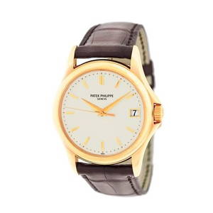 PATEK PHILIPPE  18K YELLOW GOLD 37MM CALATRAVA 5127J BOX WARRANTY