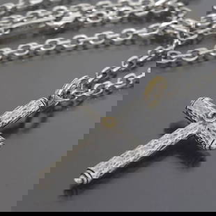 SJX QUARTZ INTAGLIO ROSARY NECKLACE K18YG SV925 SPINEL BOX GUARANTEE: SJX QUARTZ INTAGLIO ROSARY NECKLACE K18YG SV925 SPINEL BOX GUARANTEE E1604 Style : Necklace Length (Approx.) : 45.5cm Width(1chain) (Approx.) : 2.2mm Pendant (Top) Size (Approx.) : 4×2.3cm Material :