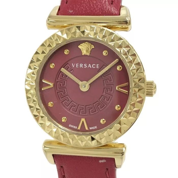 VERSACE MINI VANITY QUARTZ VEAA00318 LADIES WATCH: VERSACE MINI VANITY QUARTZ VEAA00318 LADIES WATCH Item Description Product rank Used AB Product information ?Size: Approximately 27 (mm) in diameter [excluding crown part] ?Arm circumference: Maximum