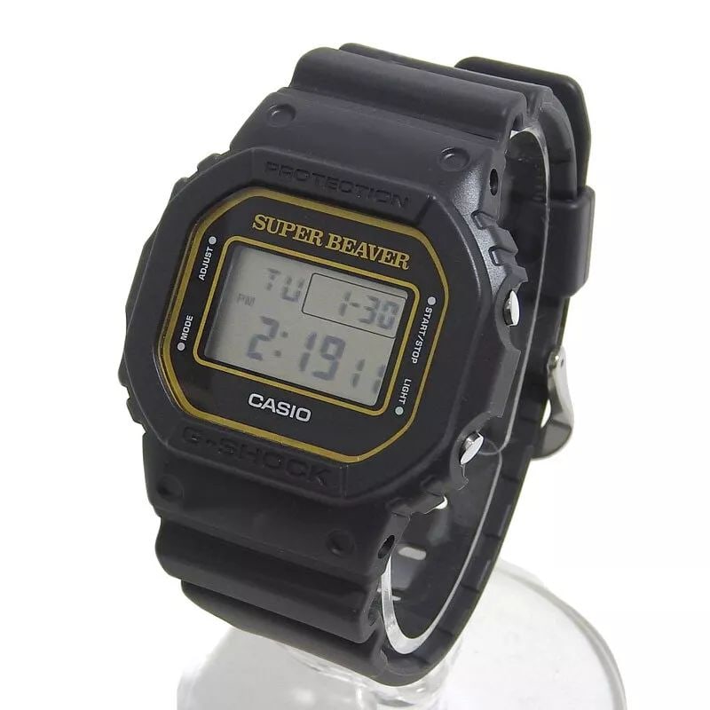 CASIO G-SHOCK SUPER BEAVER MEN'S QUARTZ WATCH DW-5600VT (1 of 2)