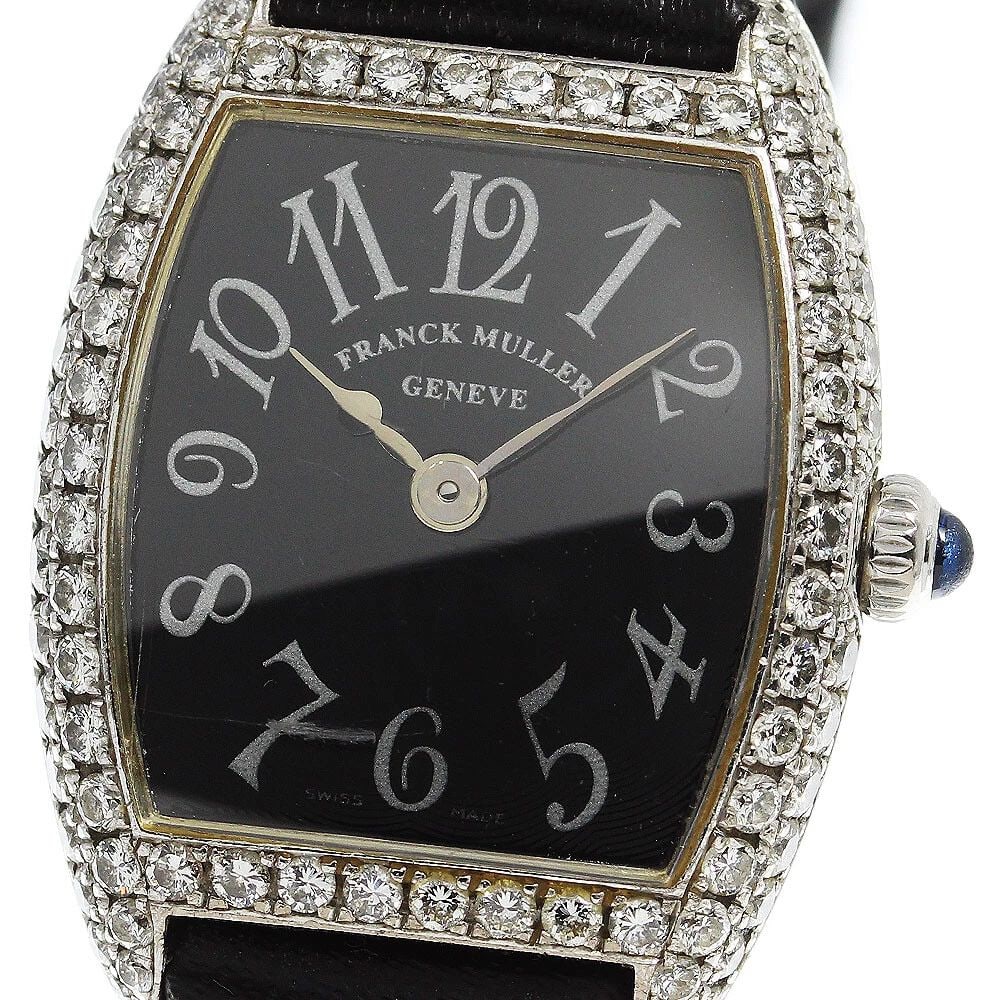 FRANCK MULLER 2251QZD TONNEAU CURVEX LADIES WATCH (1 of 2)