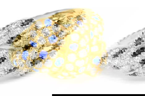 AUTHENTIC GRAFF RING 18K GOLD CRISS CROSS SAPPHIRE DIAMOND 750 VINTAGE JEWELRY: Authentic Graff Ring 18K Gold Criss Cross Sapphire Diamond 750 Vintage Jewelry GraffRing, Jewelry, AccessoryLuxury, Chic Yellow Gold Filled Criss Cross18k, Diamond, Sapphire Manufactured: United
