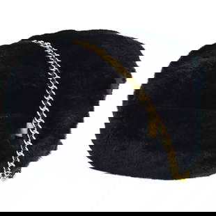 CHANEL CC LOGOS HAND WARMER CHAIN SHOULDER BAG BLACK IVORY FUR: CHANEL CC LOGOS HAND WARMER CHAIN SHOULDER BAG BLACK IVORY FUR OUTSIDE : SA : GREAT CONDITION!! Zipper top has discoloration. INSIDE : SA : GREAT CONDITION!! S : New or new without a tag. SA : Excelle