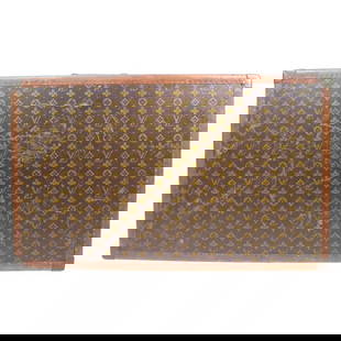 LOUIS VUITTON ALZER 75 TRUNK HARD CASE BAG 770480 MONOGRAM HAND PAINTEING: LOUIS VUITTON ALZER 75 TRUNK HARD CASE BAG 770480 MONOGRAM HAND PAINTEING LOUIS VUITTON ALZER 75 TRUNK HARD CASE BAG 770480 MONOGRAM HAND PAINTEING Chanel Classic Single Flap Shoulder Bag Description