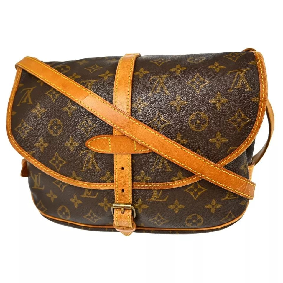 LOUIS VUITTON MONOGRAM SAUMUR 30 MESSENGER (1 of 2)