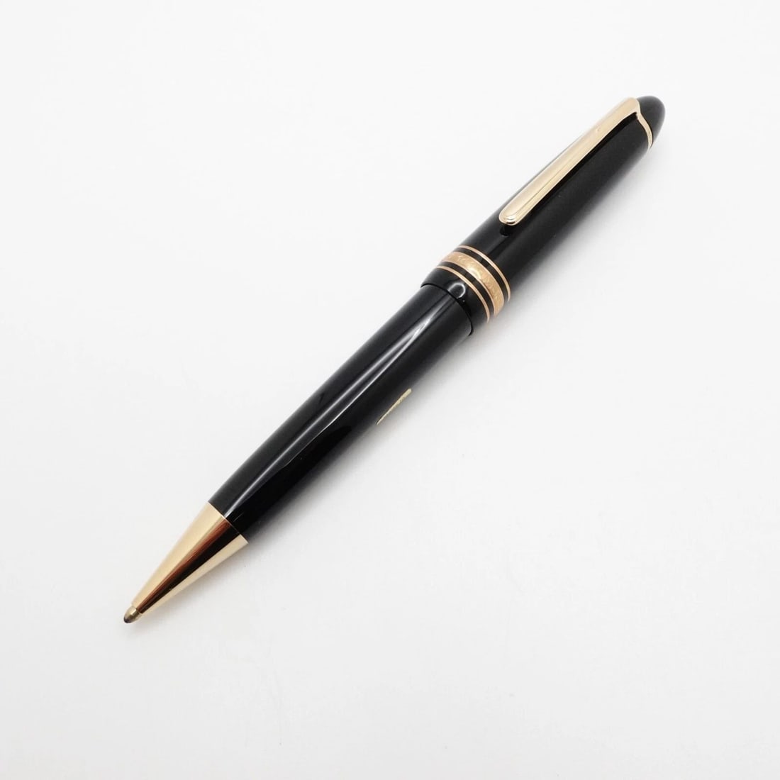 MONTBLANC MEISTERSTUCK 161 LEGRAND GOLD TRIM BALLPOINT PEN - BOX & PAPER (1 of 2)