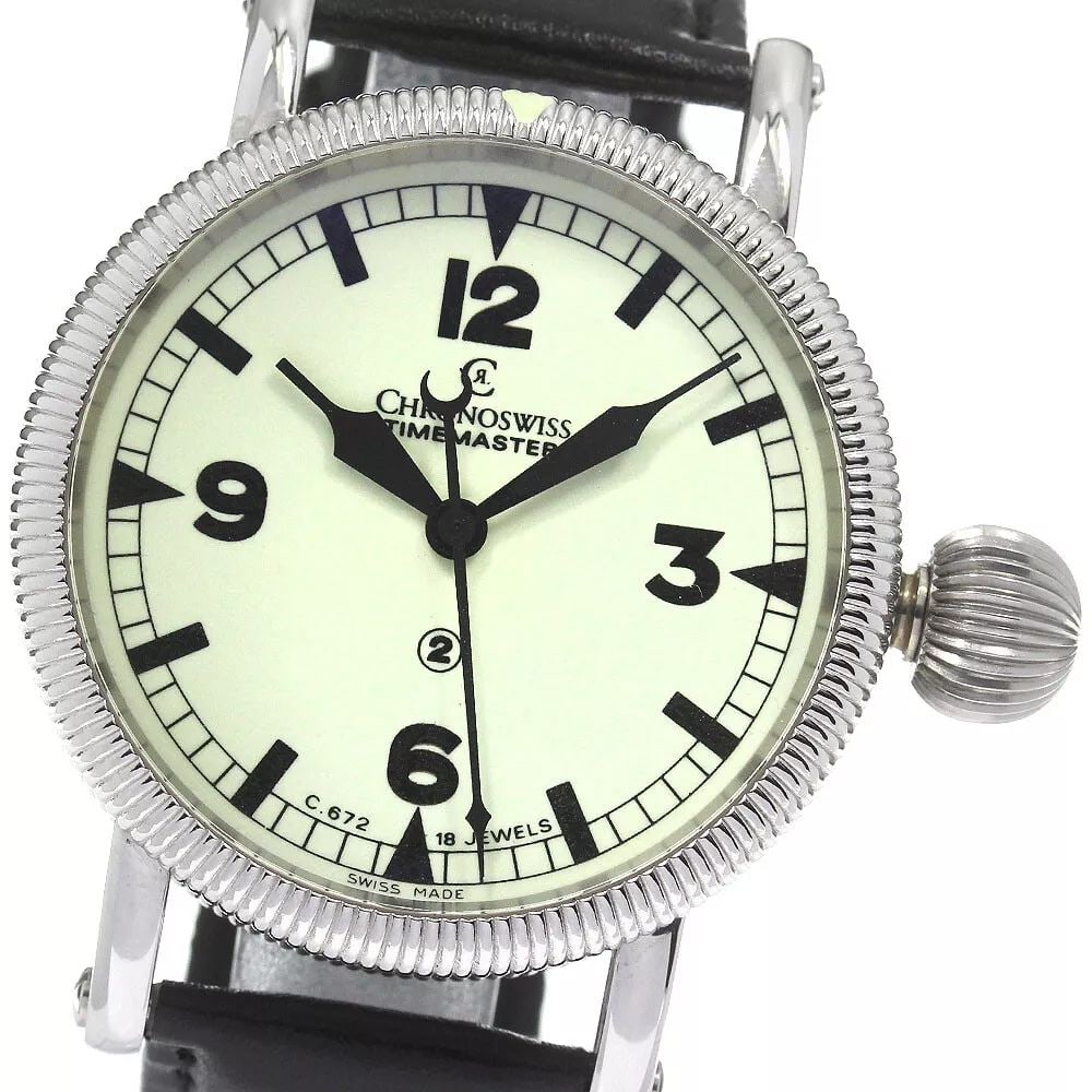 CHRONOSWISS CH6233 TIME MASTER MECHANICAL MEN'S WATCH (1 of 2)