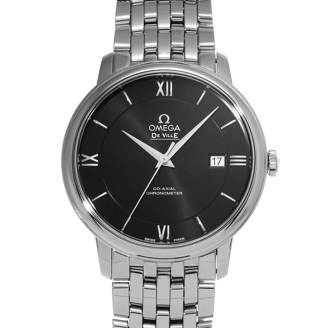 OMEGA DE VILLE PRESTIGE CO-AXIAL 424.10.40.20.01.001 MEN'S WATCH (1 of 2)