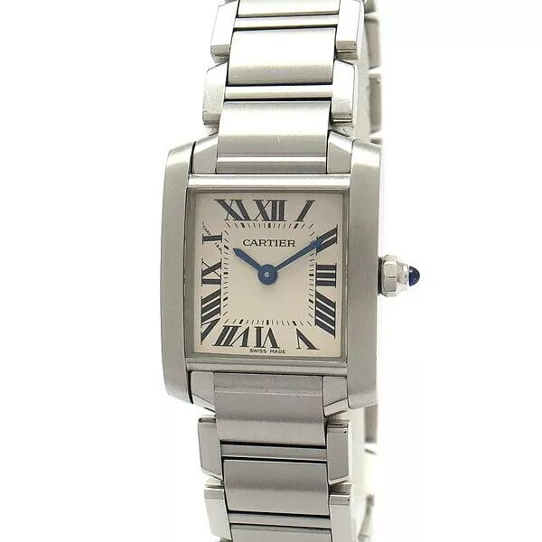 CARTIER TANK FRANÇAISE SM W51008Q3 LADIES WATCH (1 of 2)