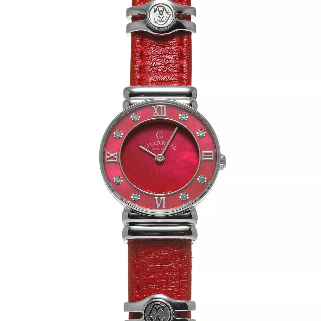 CHARRIOL SAINT-TROPEZ COLORS 028SRD1.365.573 LADIES WATCH: CHARRIOL SAINT-TROPEZ COLORS 028SRD1.365.573 LADIES WATCH Item Description Product details [Brand] CHARRIOL[Model] Saint-Tropez Colors[Model number (model number)] 028SRD1.365.573 (ST028.3)[Movement]
