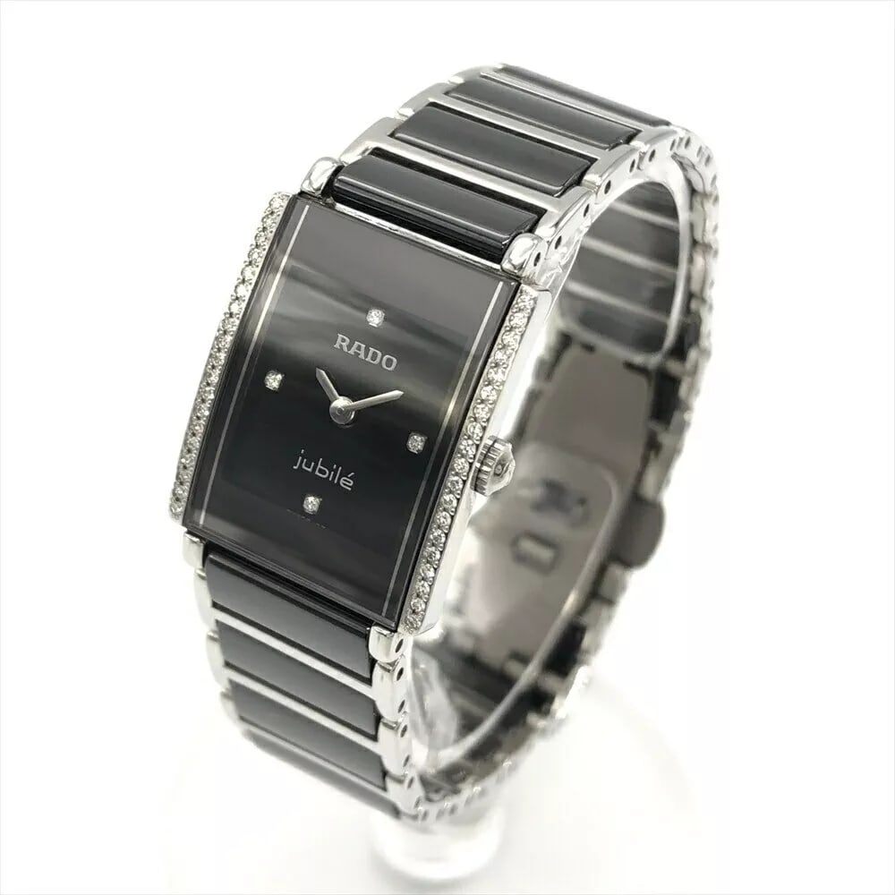 Rado Jubile Metallic Black Ceramic Wrist Watch