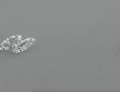 LOOSE NATURAL UNTREATED DIAMONDS Sale is for 2 round cut natural untreated earth mined diamond Sale: LOOSE NATURAL UNTREATED DIAMONDS Sale is for 2 round cut natural untreated earth mined diamond Sale is for a matching pair Diamonds measures 1mm in diameter Diamonds are full cut Diamonds are G color
