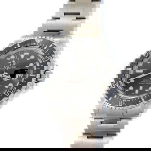 ROLEX SEA-DWELLER DEEPSEA SSTEEL DATE 45MM MEN'S WATCH #126600 BOX, PAPERS: ROLEX SEA-DWELLER DEEPSEA SSTEEL DATE 45MM MEN'S WATCH #126600 BOX, PAPERS Rolex Sea-Dweller Deepsea SSteel Date 45mm Men's Watch #126600 Box, Papers Description Rolex Oyster Perpetual Sea-Dweller Bla