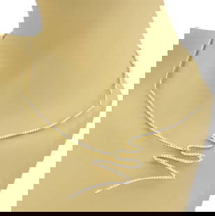 JOSE HESS 3.5CT DIAMONDS 14K YELLOW GOLD FANCY DESIGN NECKLACE: JOSE HESS 3.5CT DIAMONDS 14K YELLOW GOLD FANCY DESIGN NECKLACE Jose Hess 3.5ct Diamonds 14k Yellow Gold Fancy Design Necklace This is a gorgeous diamond necklace by designer Jose Hess, it is crafted f